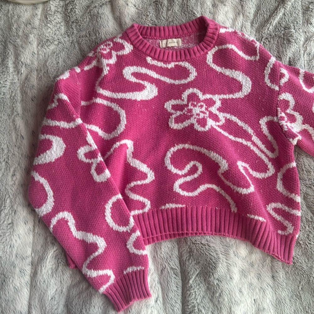 pacsun pink sweater